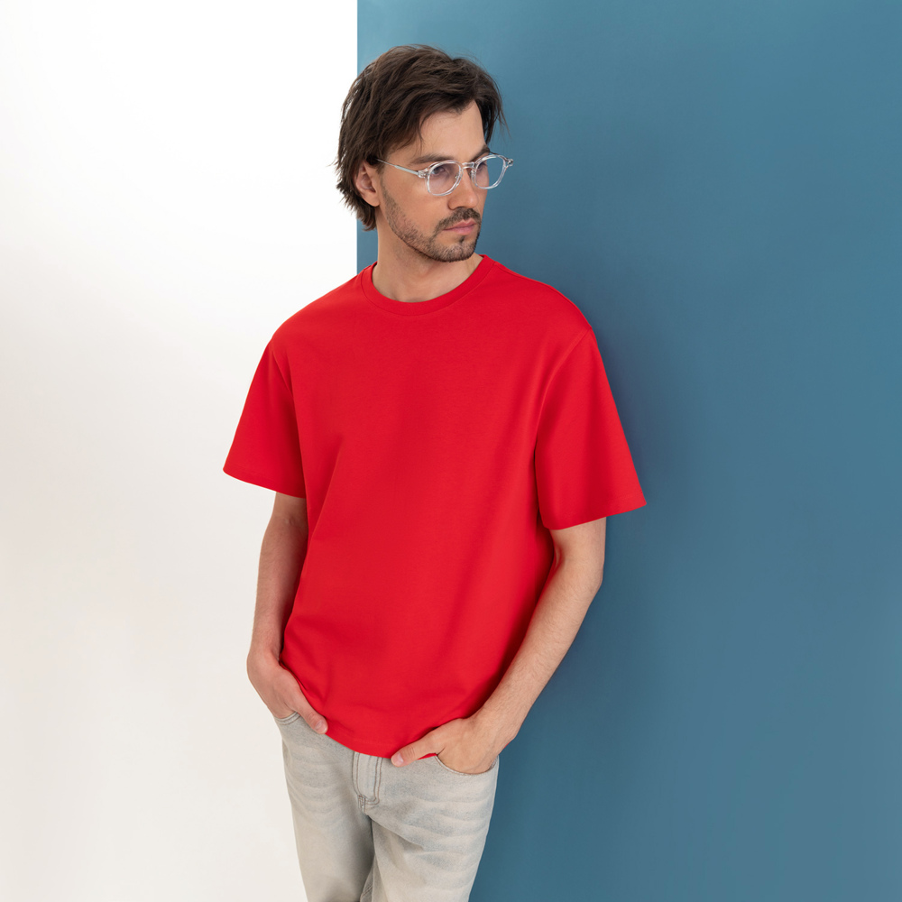 Футболка унисекс RUST NEO, 240 гр., красный, размер XS/S