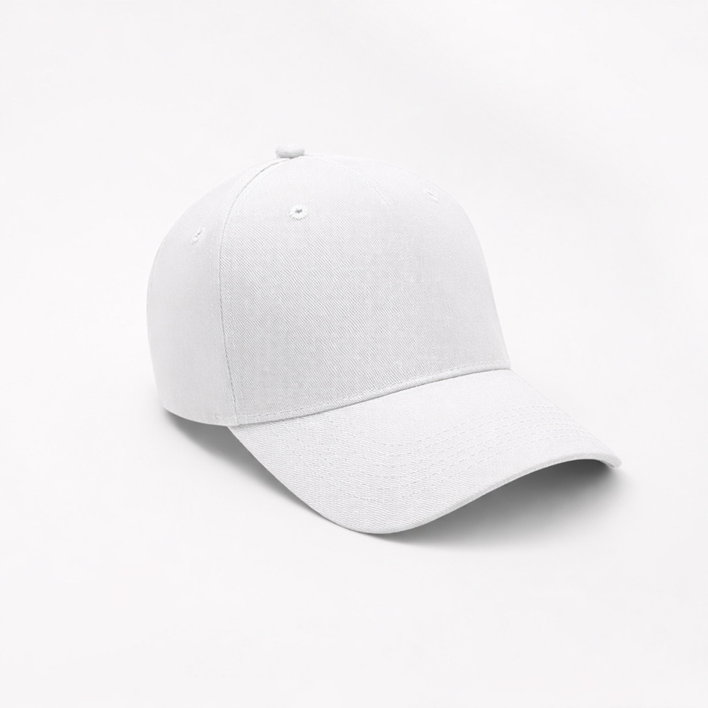 Бейсболка Фит (Fit), 5 клиньев, белый