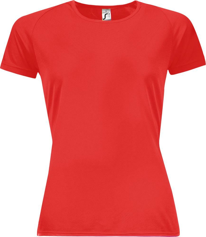 Футболка женская SPORTY WOMEN 140, красная