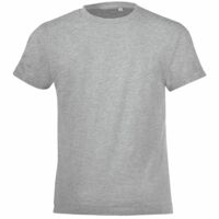 Футболка детская REGENT FIT KIDS, серый меланж