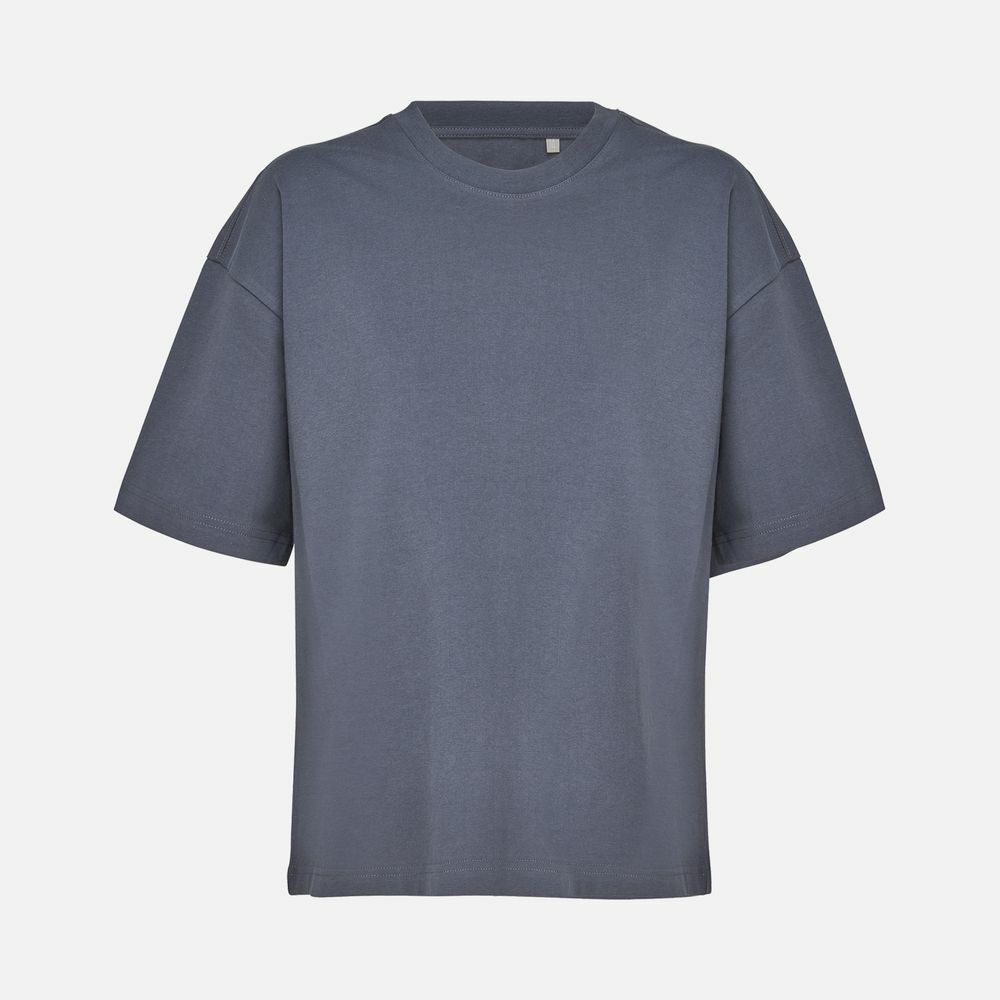 Футболка оверсайз женская Boxy Women, темно-серая (графит)