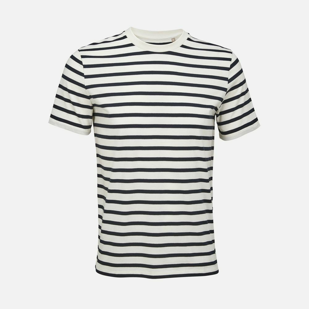 Футболка унисекс Legend, молочно-белая с темно-синим