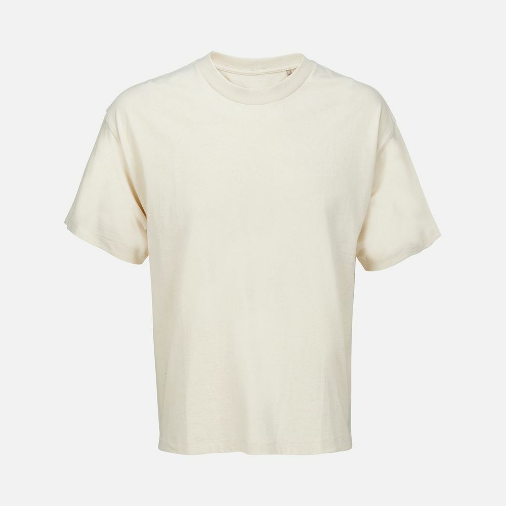 Футболка оверсайз унисекс Legacy, светло-бежевая (неокрашенная)