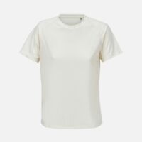 Футболка спортивная женская Vortex Women, молочно-белая