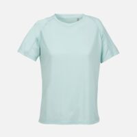 Футболка спортивная женская Vortex Women, зелено-голубая