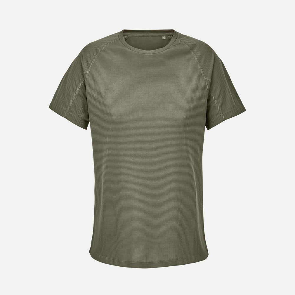 Футболка спортивная женская Vortex Women, темный хаки