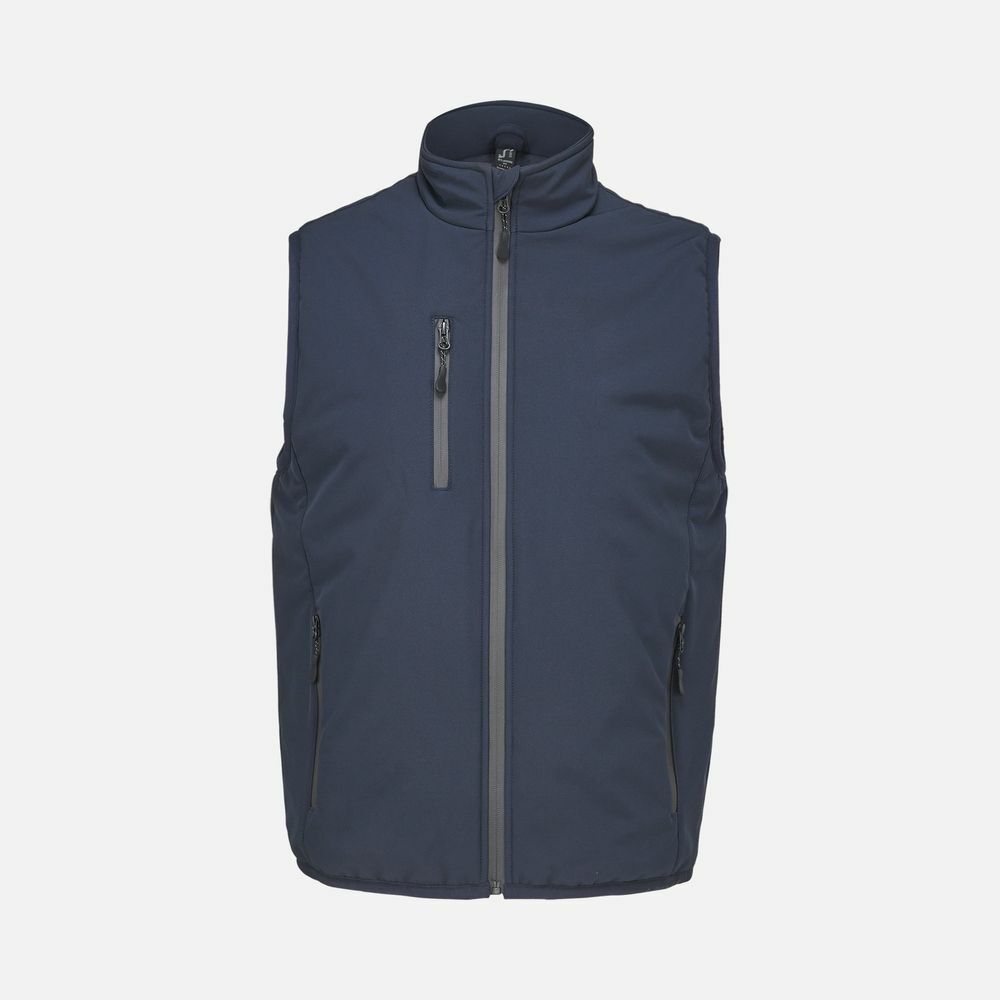 Жилет софтшелл унисекс Falcon BW, синий