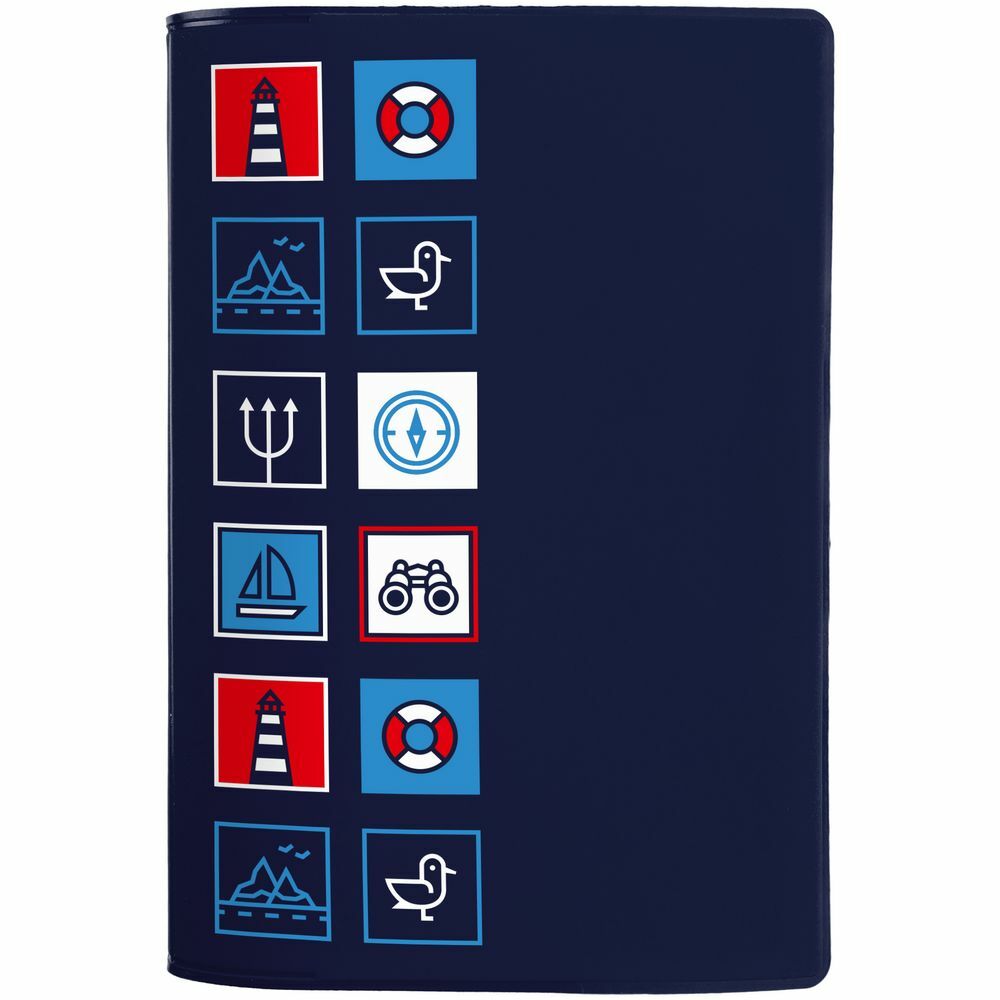 Обложка для паспорта Industry, ver.2, морская