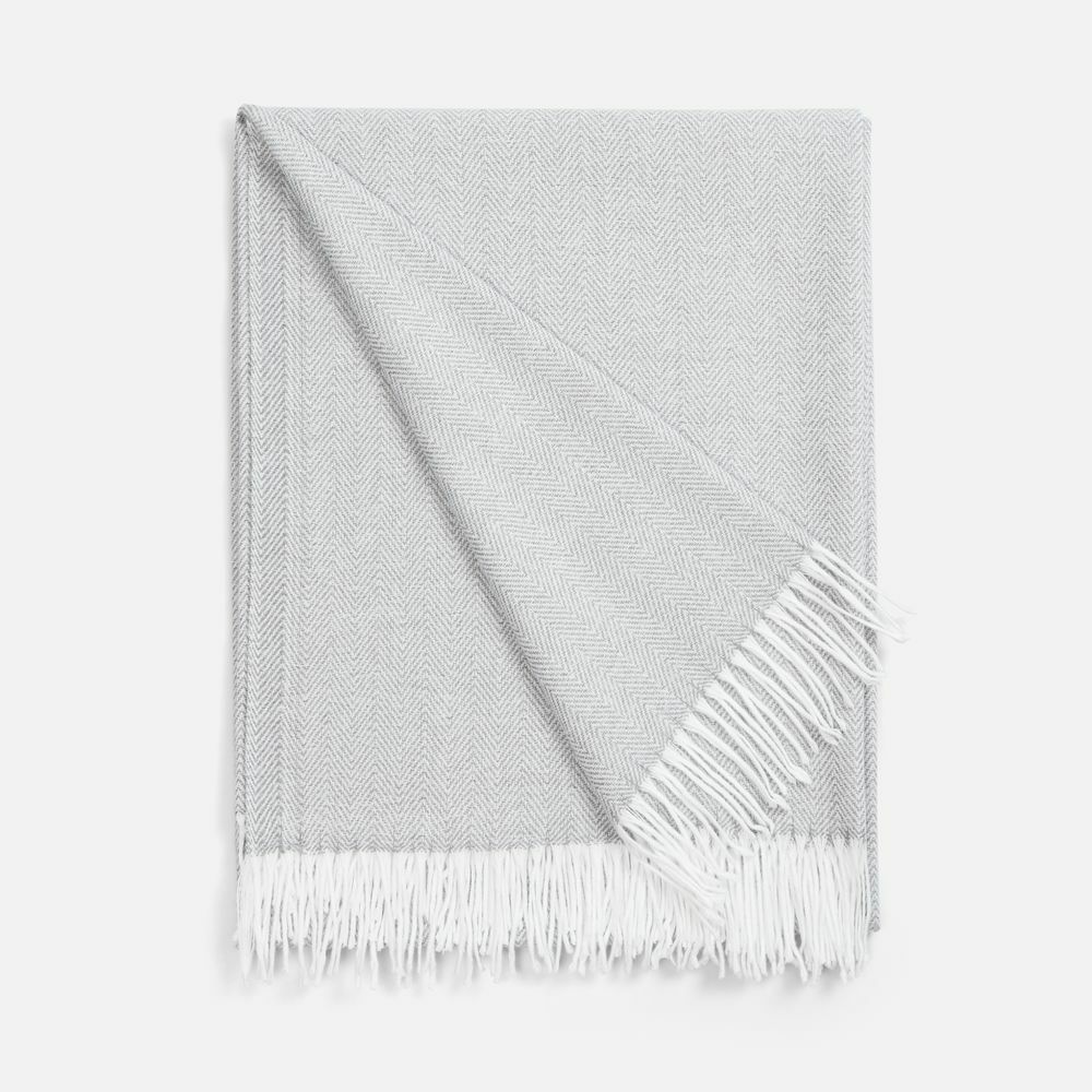 Плед «Гирвас», светло-серый