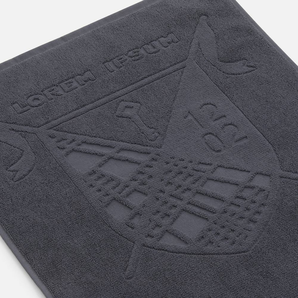 Полотенце на заказ Surpass с рельефным логотипом, среднее