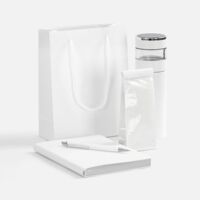 Набор Nebraska Inflow, белый с серебристым