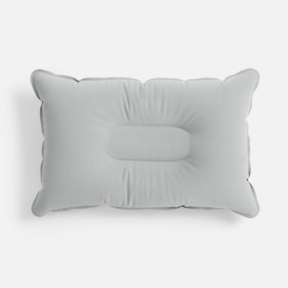 Надувная подушка Pillowish, серая