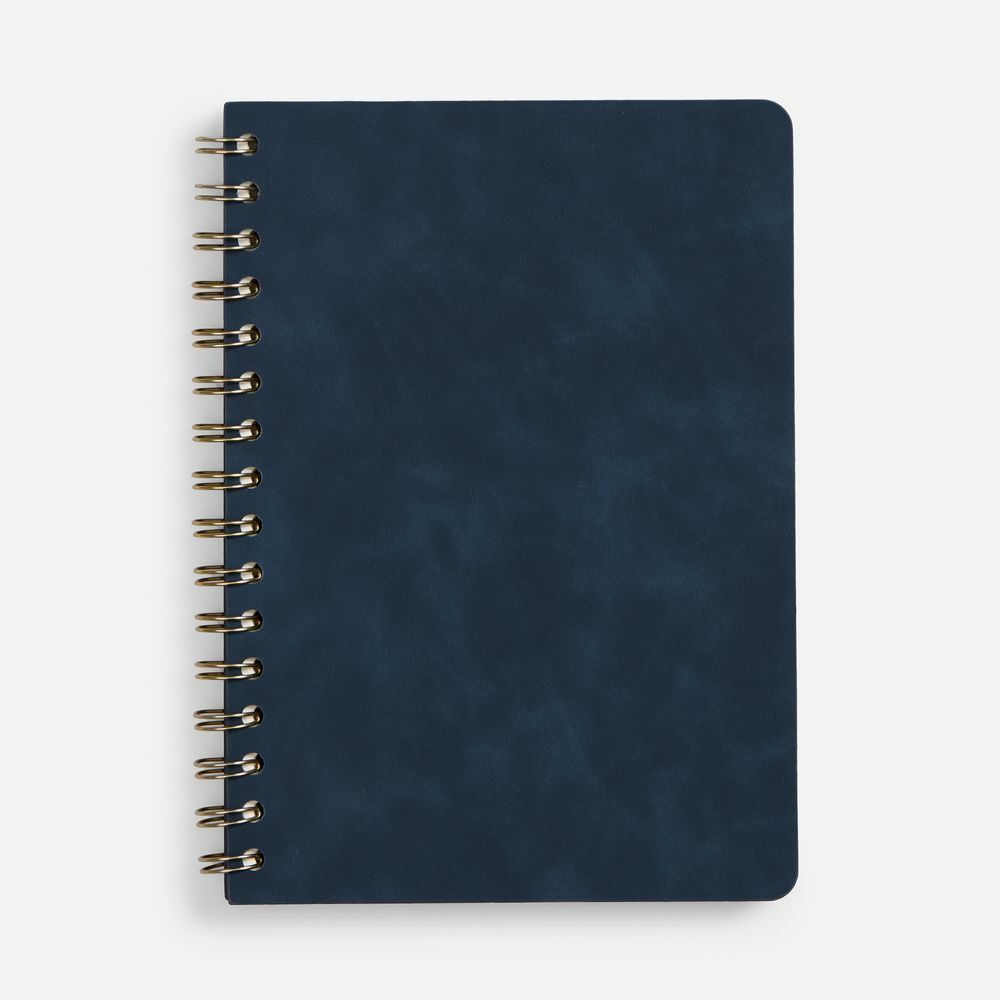 Ежедневник Spiral, недатированный, синий
