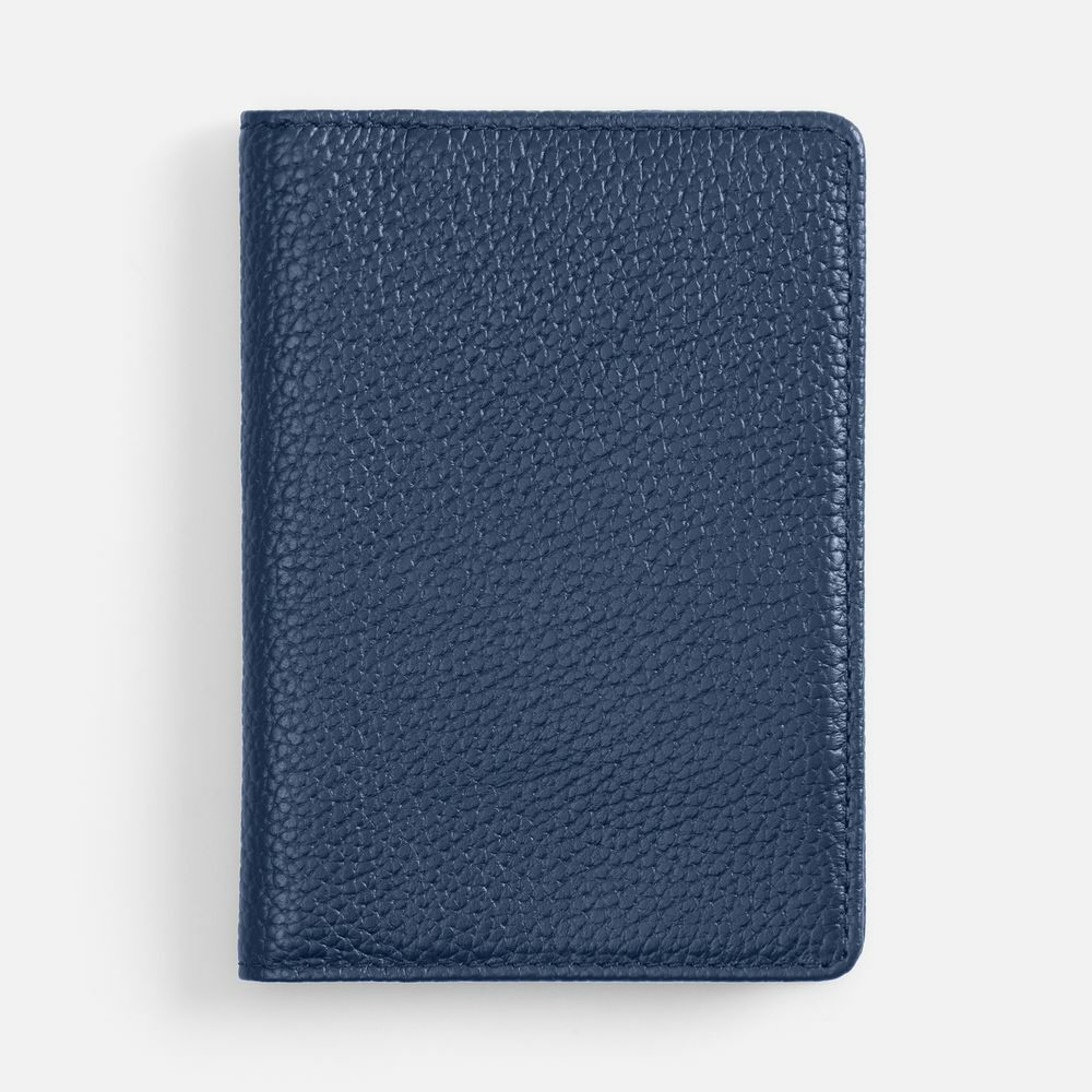 Обложка для паспорта Unison, синяя