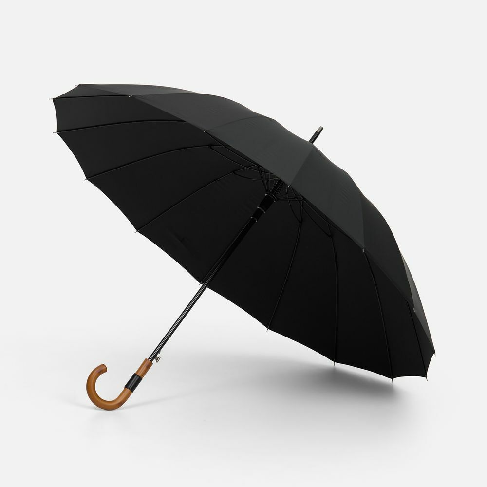 Зонт-трость Cloudfall, черный