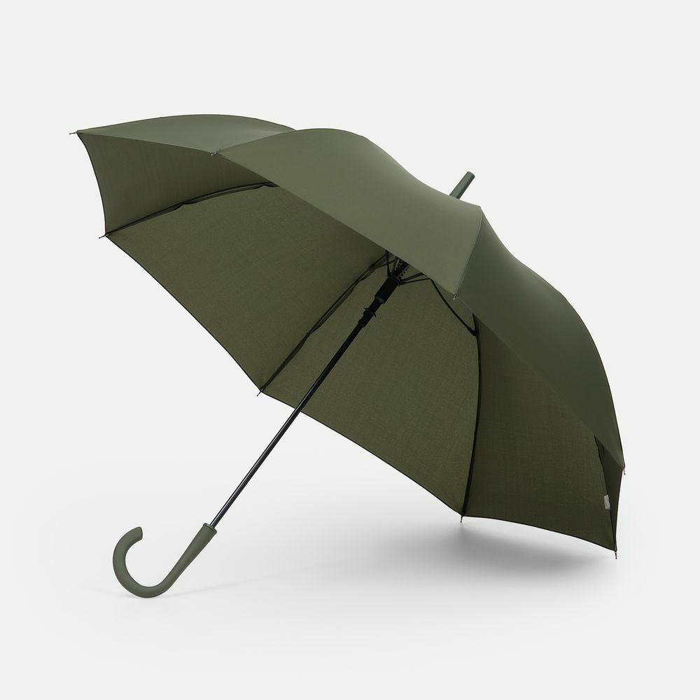 Зонт-трость Nimbrella, зеленый (хаки)
