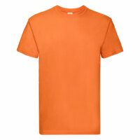 Футболка &quot;Super Premium T&quot;, оранжевый_S, 100% х/б, 205 г/м2