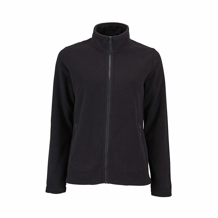 Толстовка на молнии &quot;Norman Women&quot;, черный_XL, 100% п/э, 220 г/м2