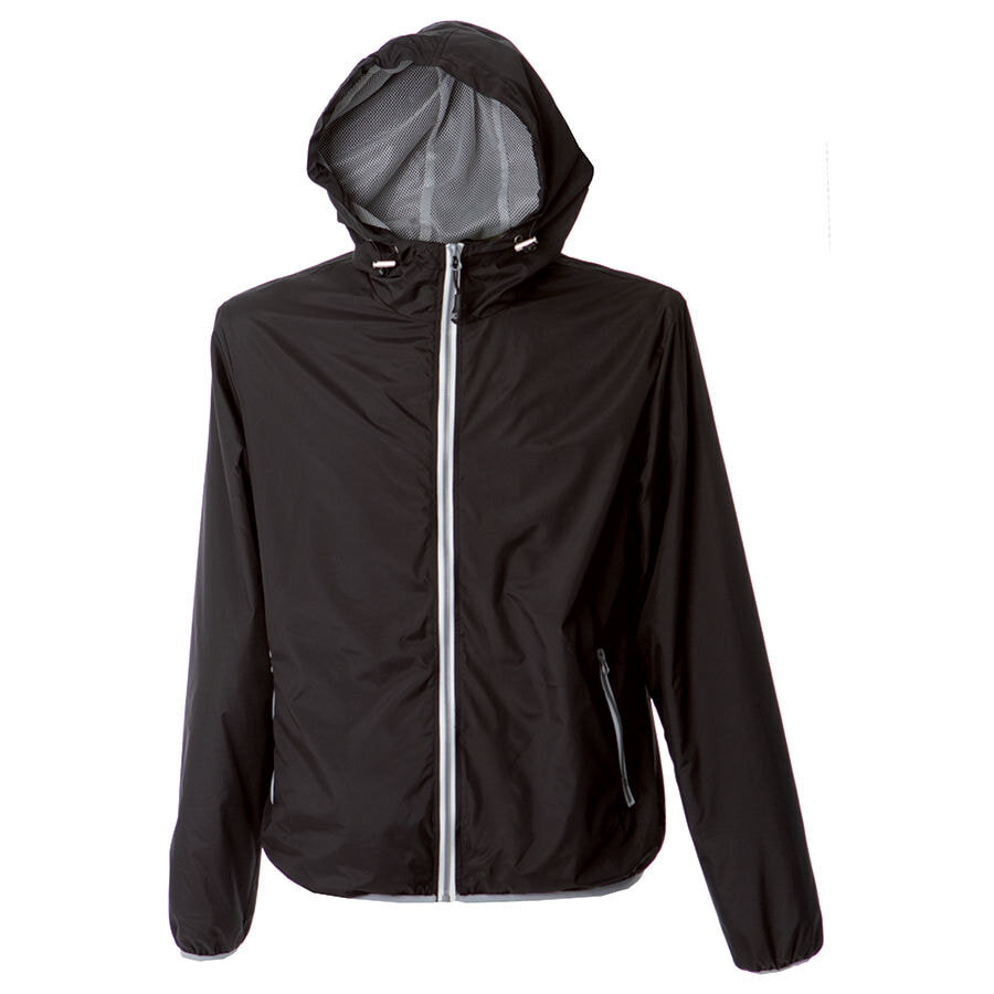 Ветровка мужская &quot;Madeira Man&quot;, черный_2XL, 100% п/э, 20D; подкладка: 100% п/э