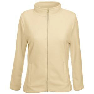Толстовка &quot;Lady-Fit Micro Jacket&quot;, бежевый_XS, 100% п/э, 250 г/м2
