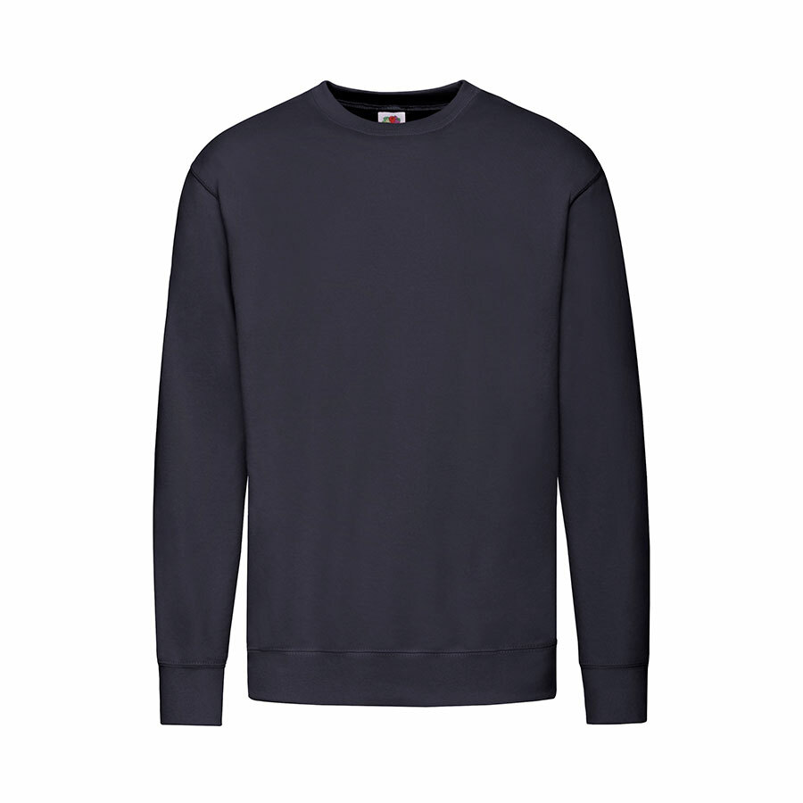 Свитшот без начеса &quot;Lightweight Set-in Sweat&quot;, темно-синий, S, 80% х/б 20% полиэстер, 240 г/м2