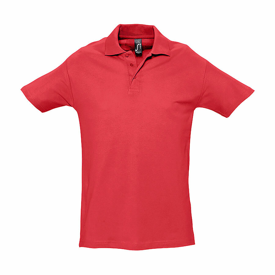 Поло &quot;Spring&quot;, красный_2XL, 100% х/б, 210г/м2