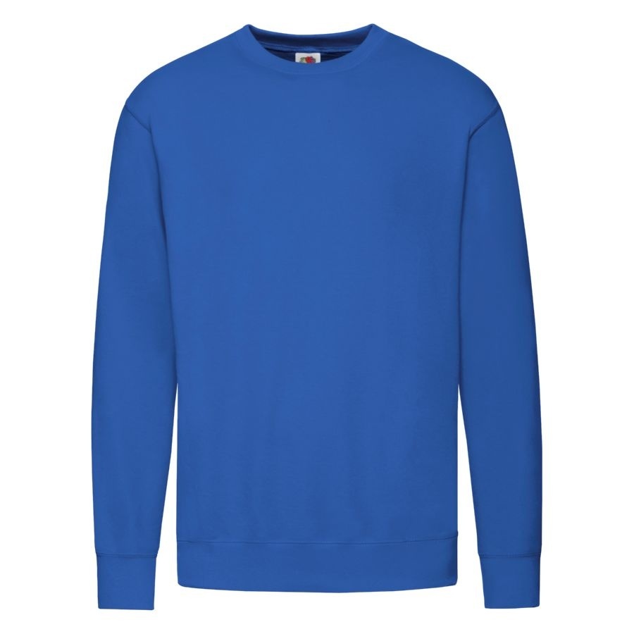 Толстовка мужская без начеса &quot;Lightweight Set-in Sweat&quot;, ярко-синий, S, 80% х/б 20% полиэстр