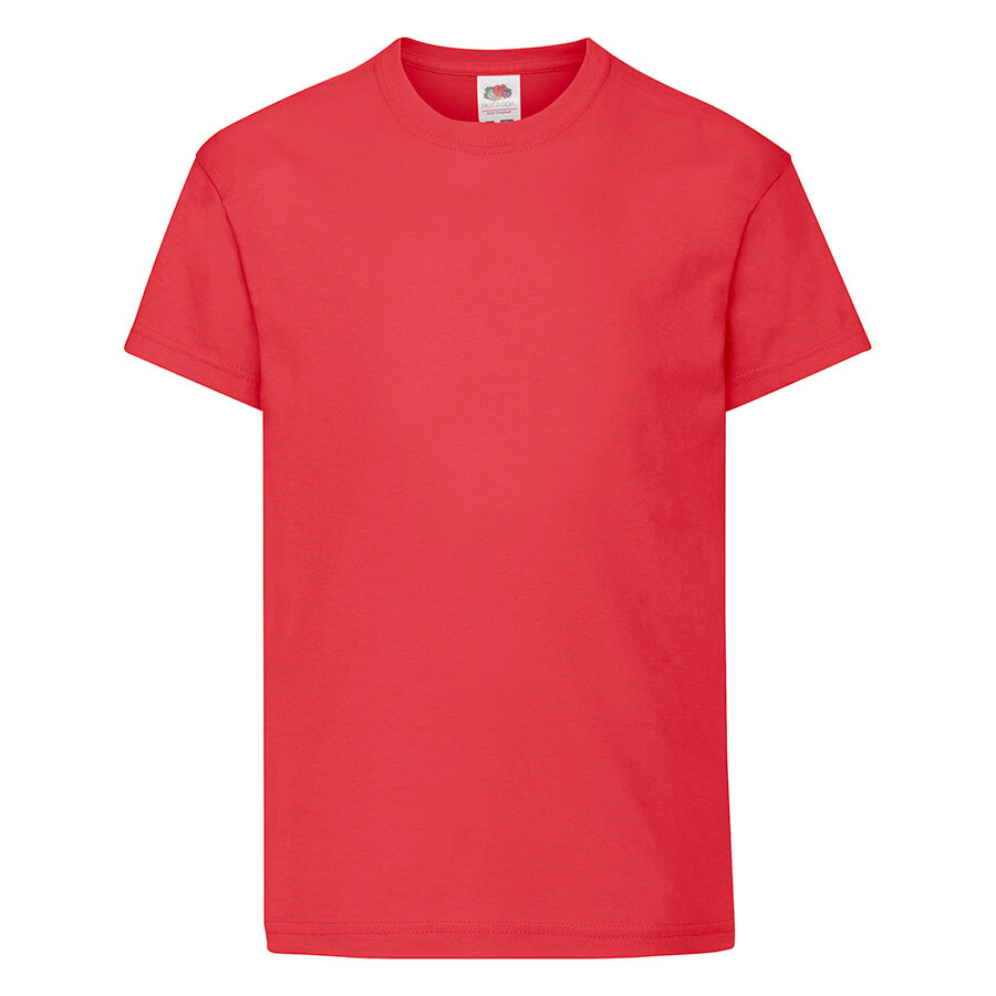 Футболка детская &quot;Kids Original T&quot;, красный, 5-6 лет, 100% х/б,  145 г/м2