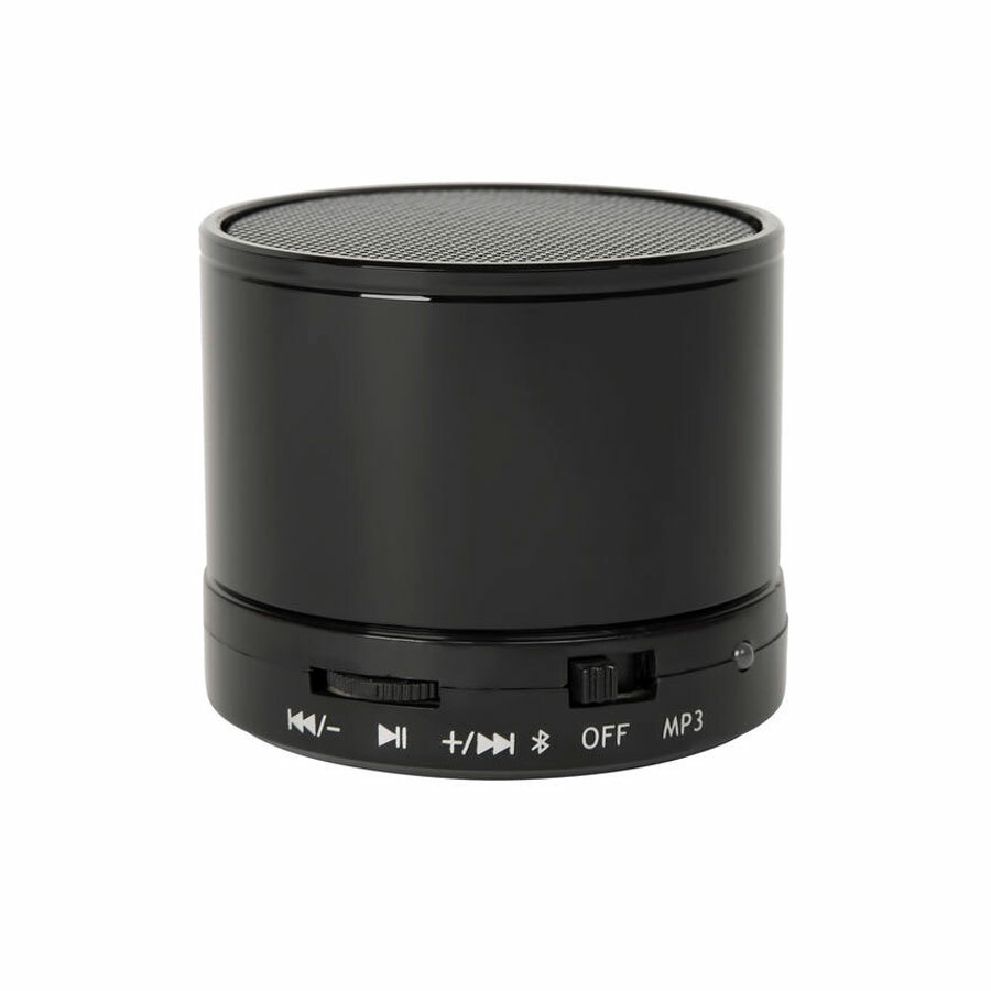 Портативная bluetooth-колонка &quot;Martins&quot;, черный, 5,9х5 см,пластик,металл