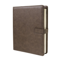 Ежедневник недатированный Coach, B5, коричневый, кремовый блок, подарочная коробка