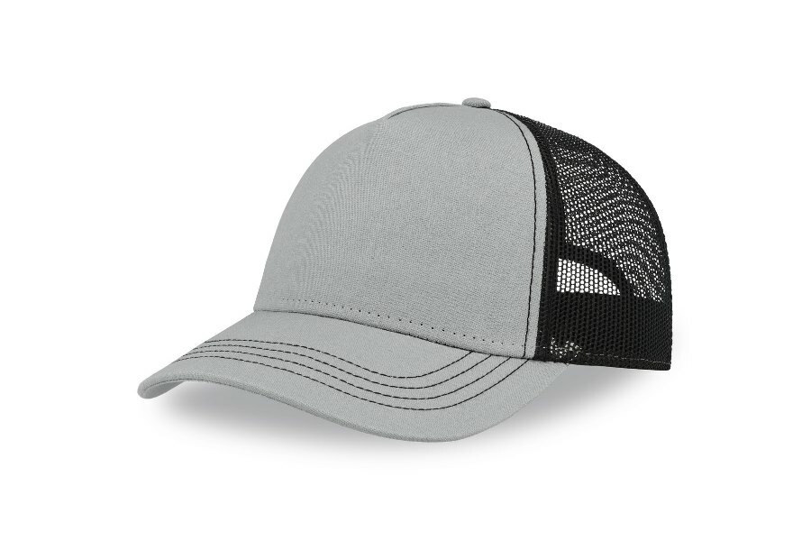 Бейсболка RAPPER CANVAS-S, 5 клиньев, пластиковая застёжка