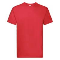 Футболка &quot;Super Premium T&quot;, красный_XL, 100% х/б, 205 г/м2