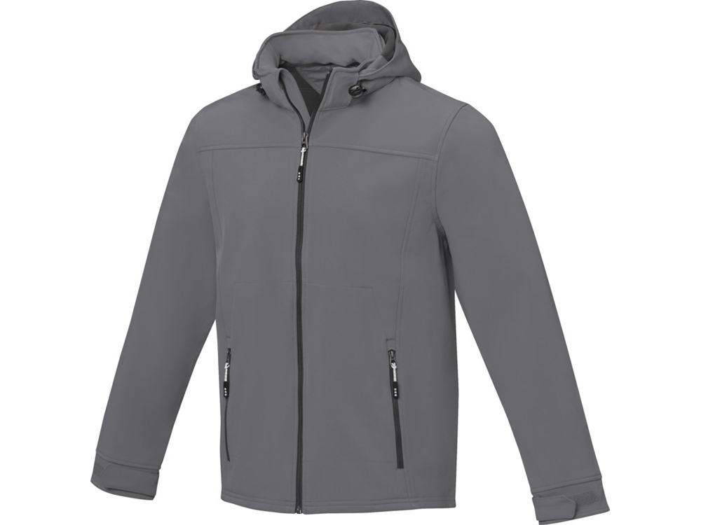 Куртка софтшел &quot;Langley&quot; мужская, steel grey