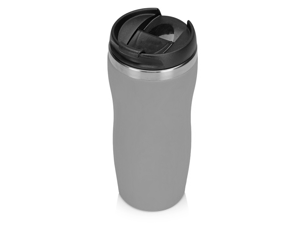 Термокружка &quot;Mony Steel&quot; 350 мл, soft touch, серый
