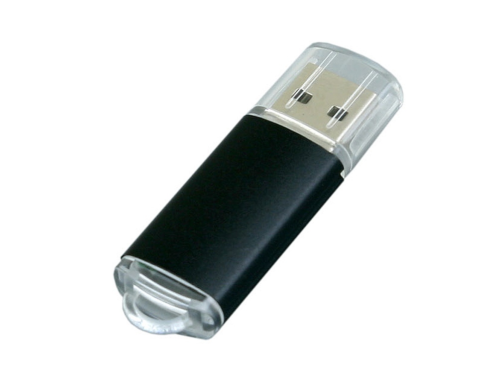 USB-флешка на 16 Гб с прозрачным колпачком