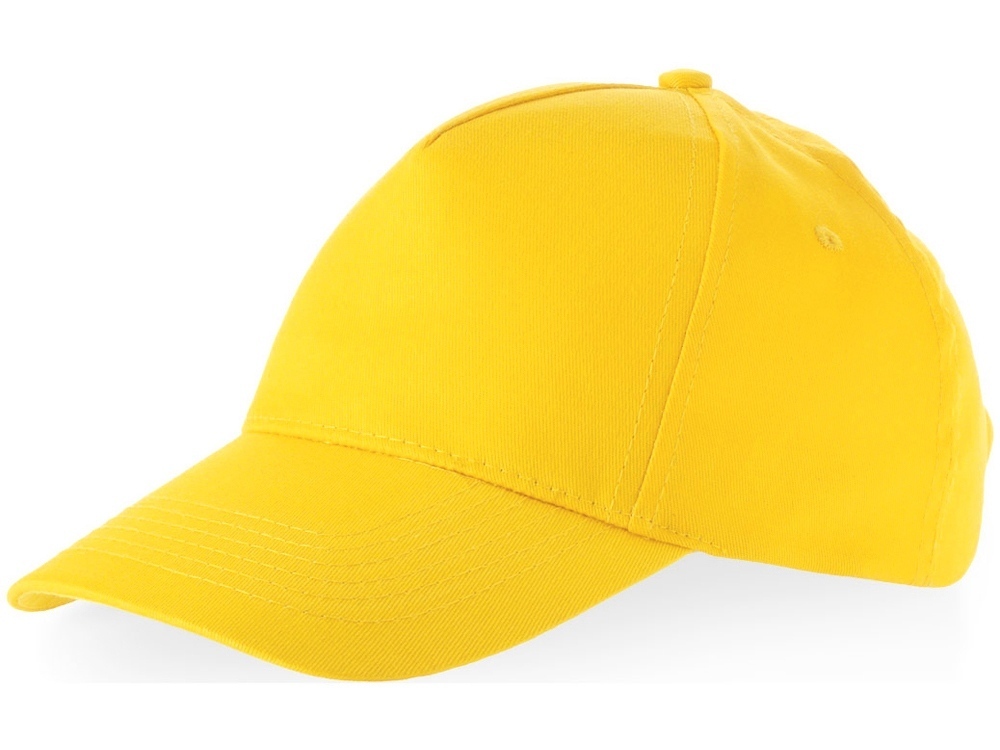 Бейсболка &quot;Мемфис 230&quot; 5-панельная, yellow