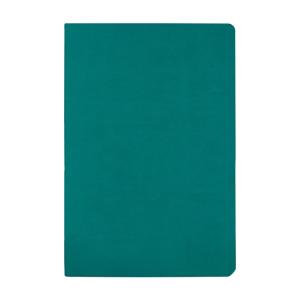 Бизнес тетрадь А5 &quot;Megapolis flex&quot; 60 л. soft touch клетка, морская волна
