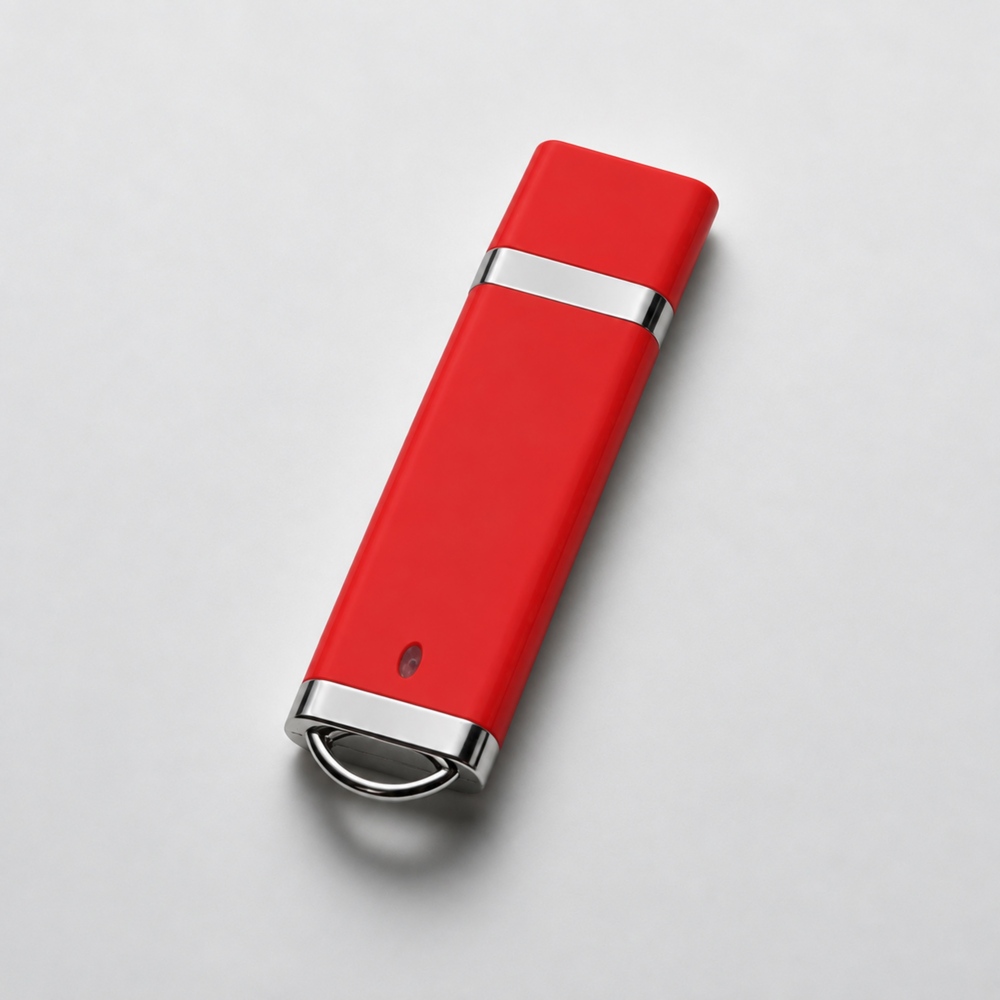 Флеш-карта USB 2.0 16 Gb «Орландо», красный