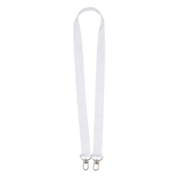 Ланъярд 2,5 см под сублимацию с 2-мя трендовыми карабинами