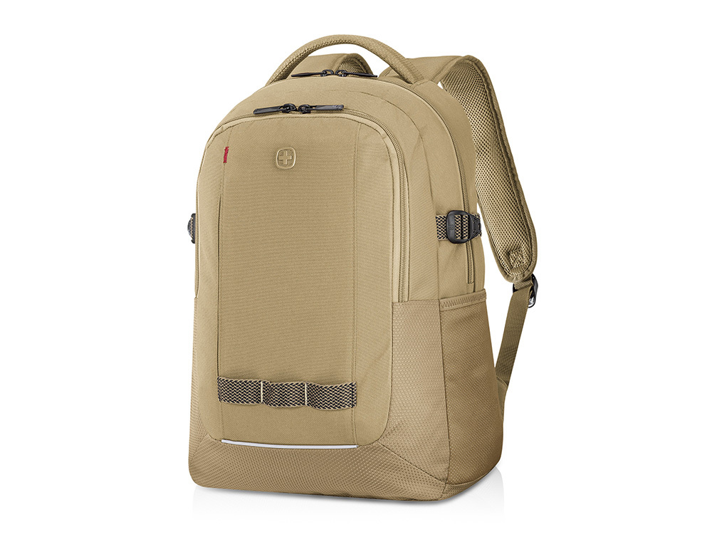 Рюкзак WENGER Ryde 16", бежевый, переработанный ПЭТ/полиэстер, 32 x 21 x 47 см, 26 л