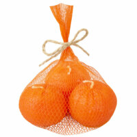Набор свечей &quot;Мандарины в сетке&quot;, оранжевый