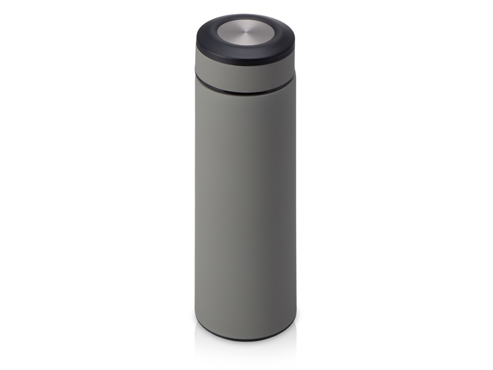 Вакуумный термос &quot;Vacuum Flask C1&quot;, soft touch, 420мл, серый