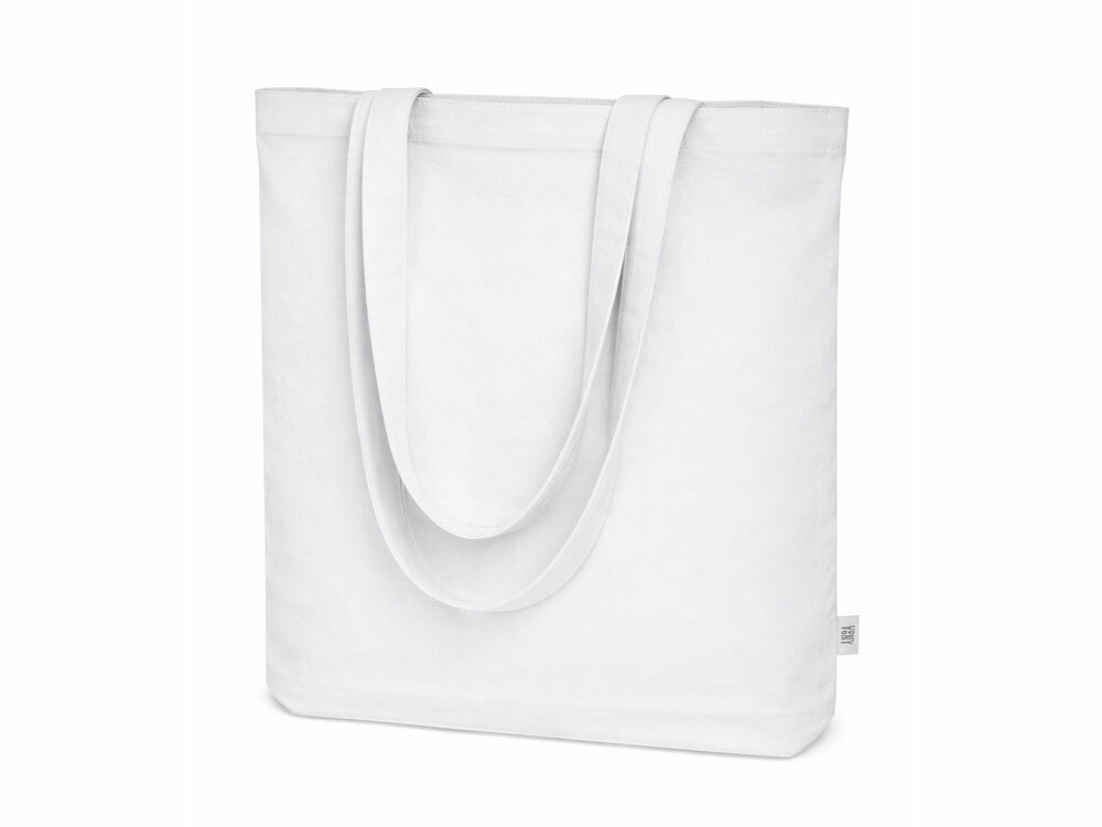 Сумка «Твил» из хлопка, 210 г/м2, белый