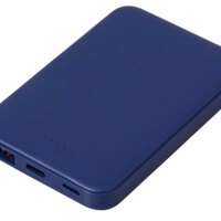 Внешний аккумулятор «Simp», 5000 мАч, темно-синий