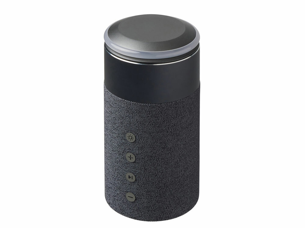Колонка с беспроводной Magsafe-зарядкой для смартфона и наушников «Мьюзик», 15 Вт, черный