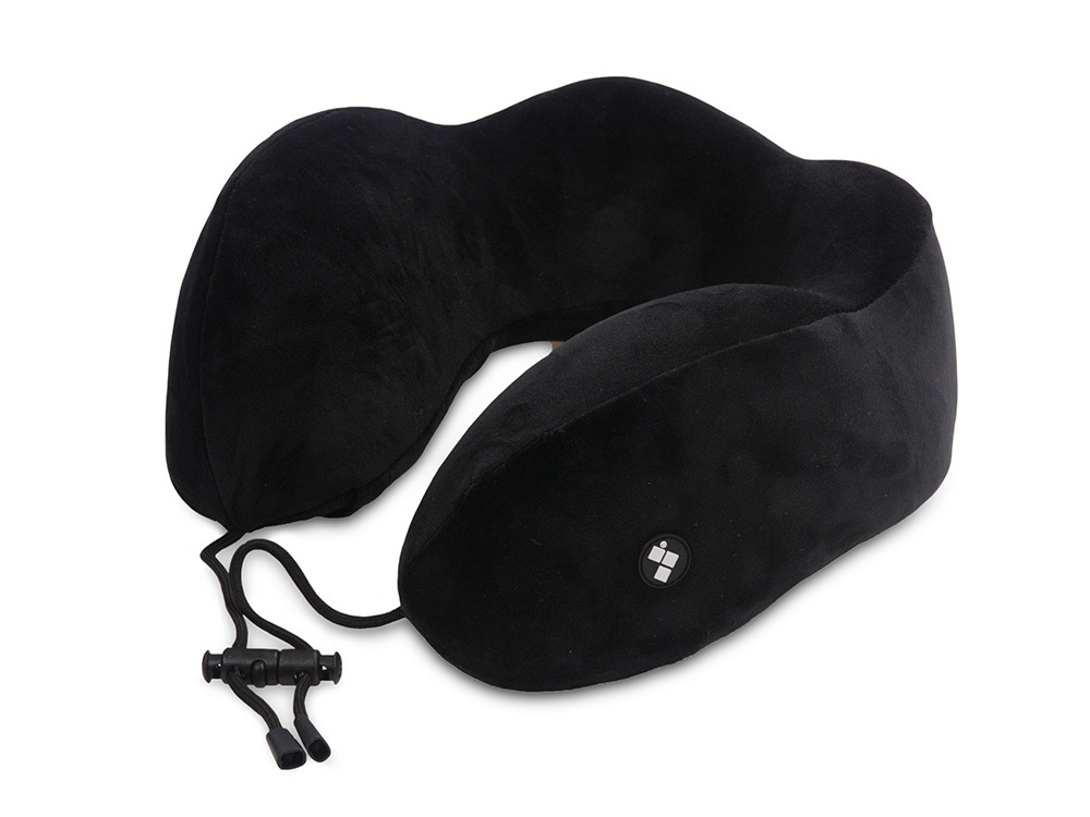 Подушка для путешествий с эффектом памяти Мемо "Bluewinder" Black