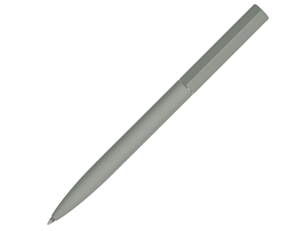 Шариковая металлическая ручка "Minimalist" софт-тач, серый