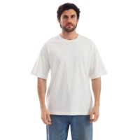 Футболка Kyoto из джерси 180 г/м2 с пич отделкой, унисекс, молочный