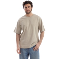 Футболка Kyoto из джерси 180 г/м2 с пич отделкой, унисекс, оливковый