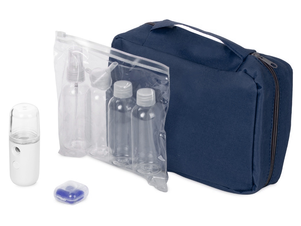 Набор для путешествий "Fly away", темно-синий